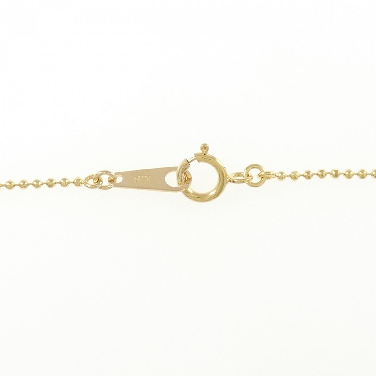 K18YG ダイヤモンド ネックレス 0.12CT