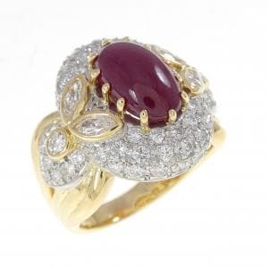 サザンクロス ルビー リング 4.30CT