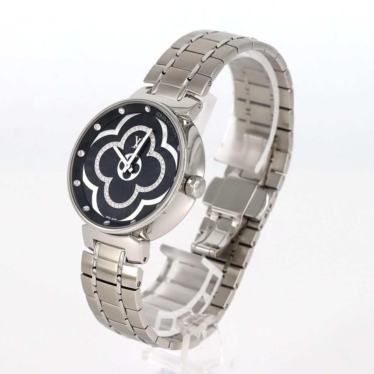 ルイヴィトン タンブールムーンディヴァイン QA020 SS クォーツ