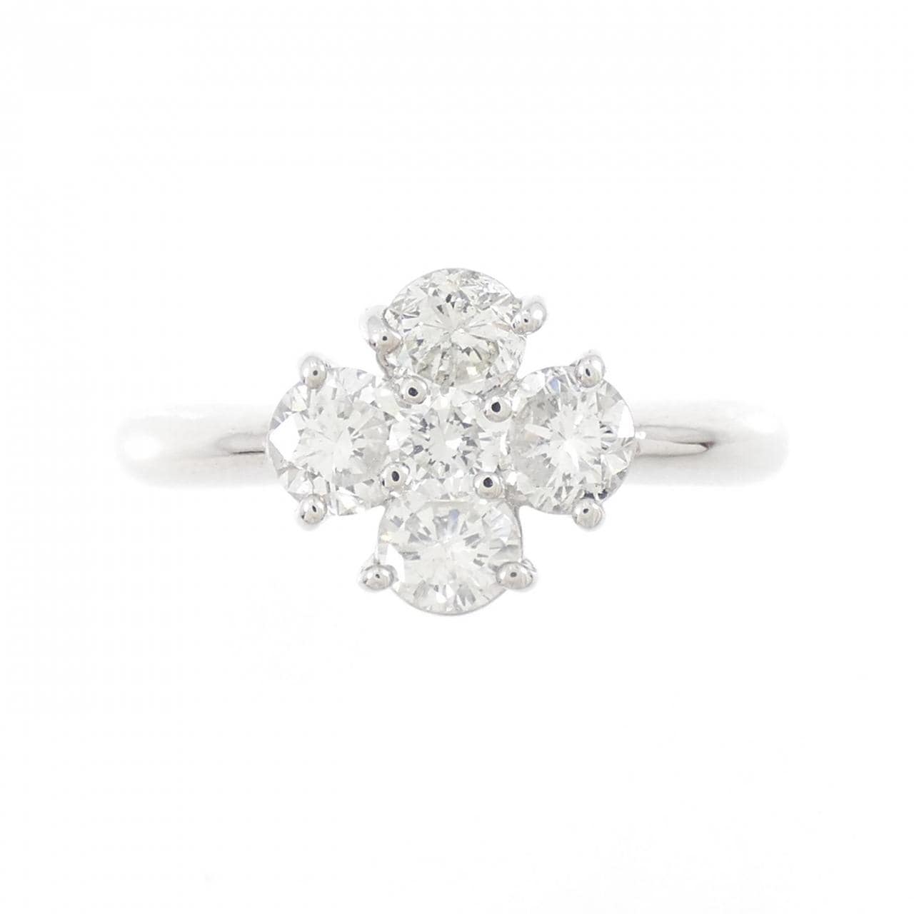 PT フラワー ダイヤモンド リング 1.00CT