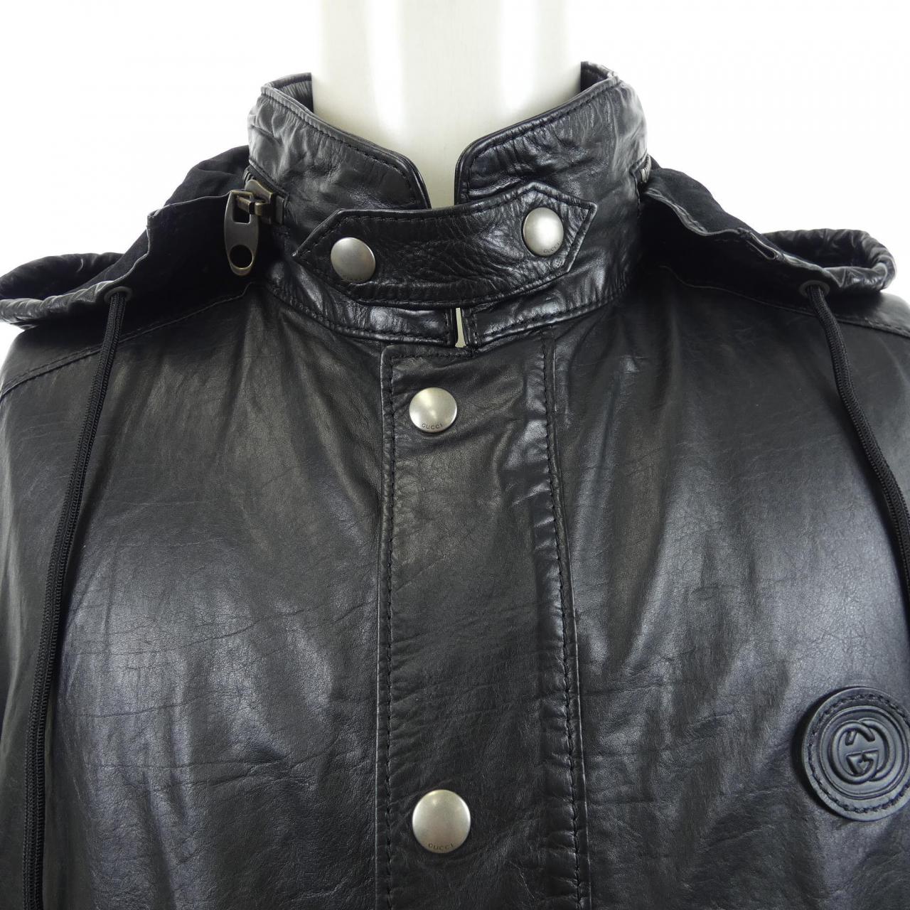 グッチ GUCCI 621456 XNAKN レザージャケット