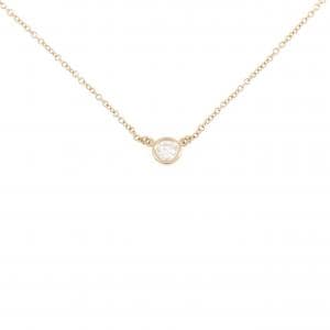 ティファニー バイザヤード ネックレス 0.19CT E IF 3EXT