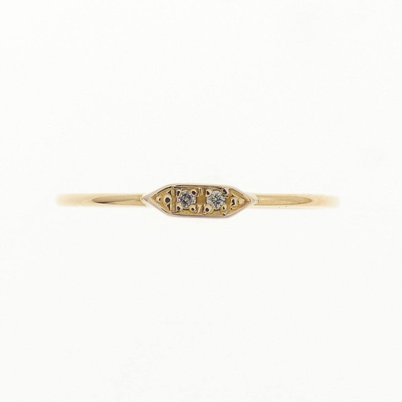 K18YG ダイヤモンド リング