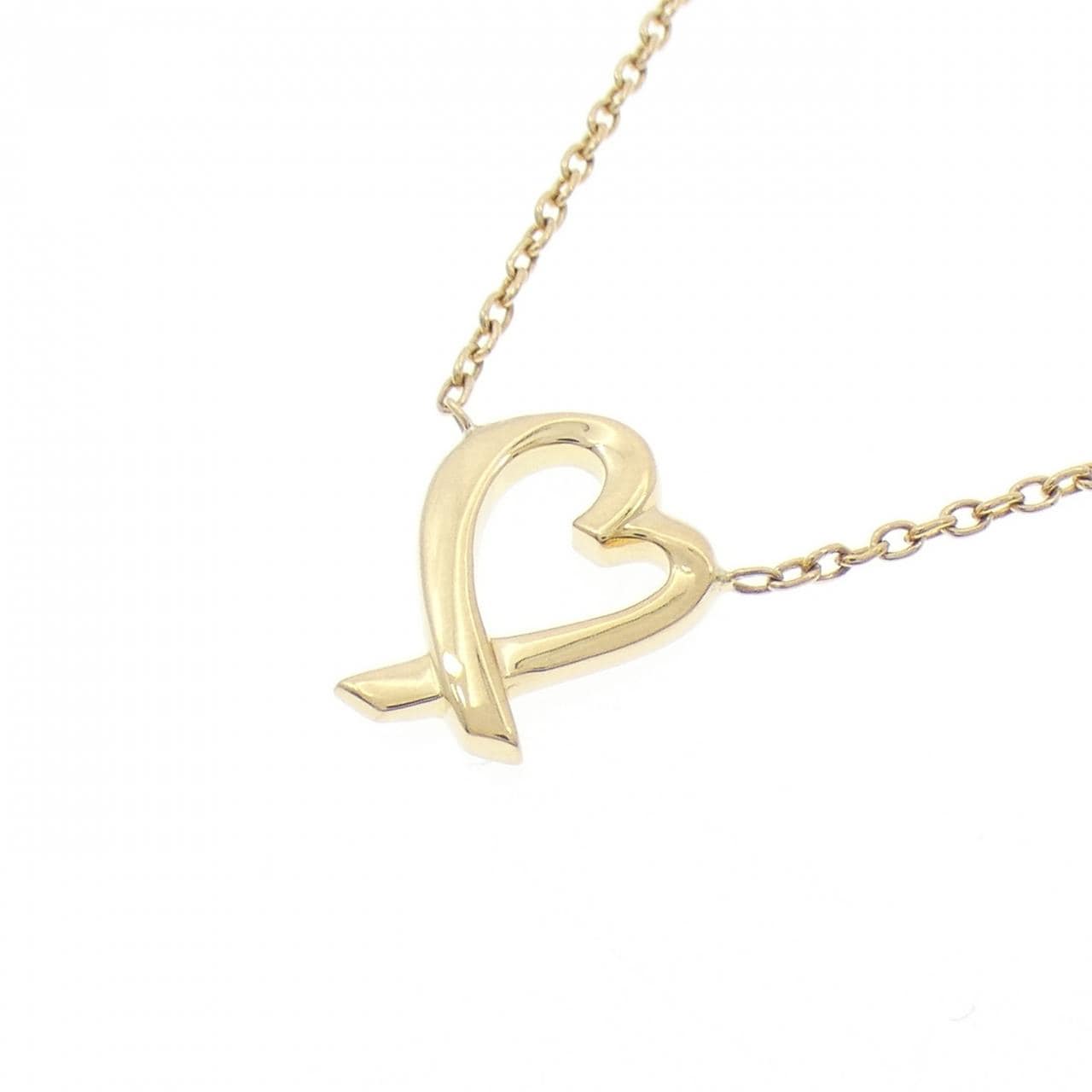 ティファニー ラビングハート　ミニ ネックレス