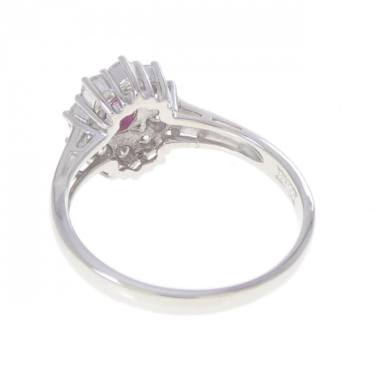PT900 ルビー リング 0.47CT