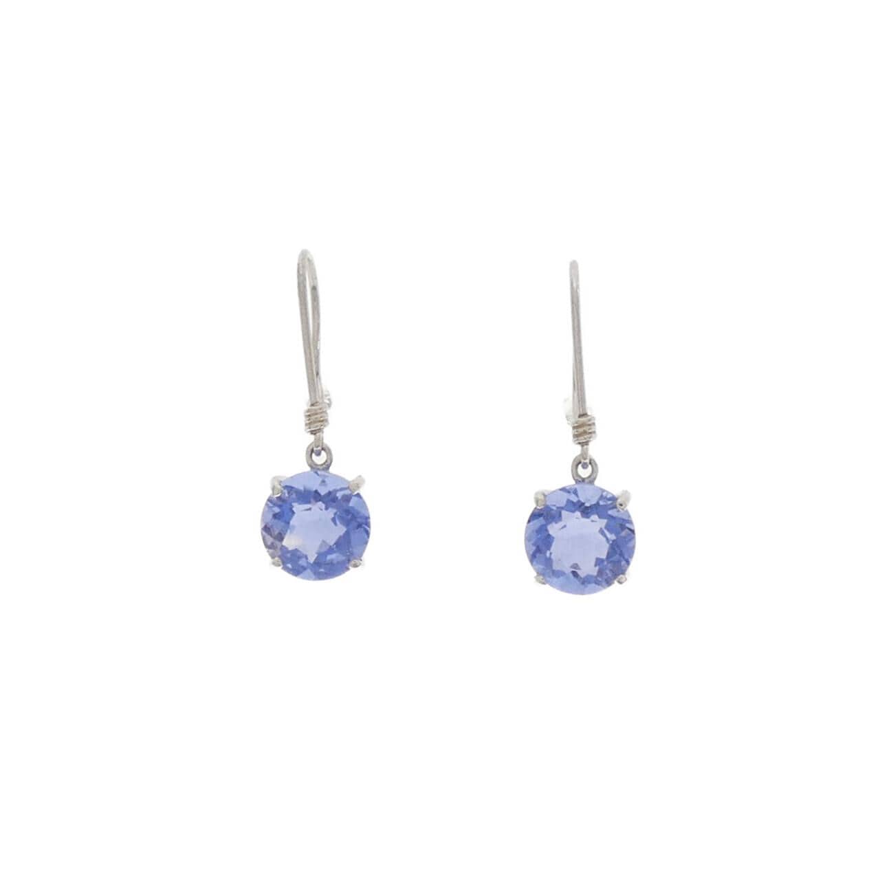 PT950/PT900 フローライト ピアス 1.50CT