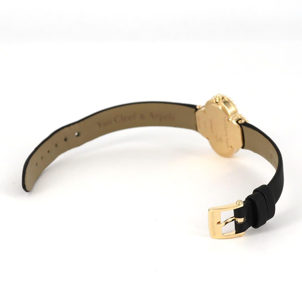 ヴァンクリーフ&アーペル アルハンブラ YG 136574/VCARD22000 YG クォーツ