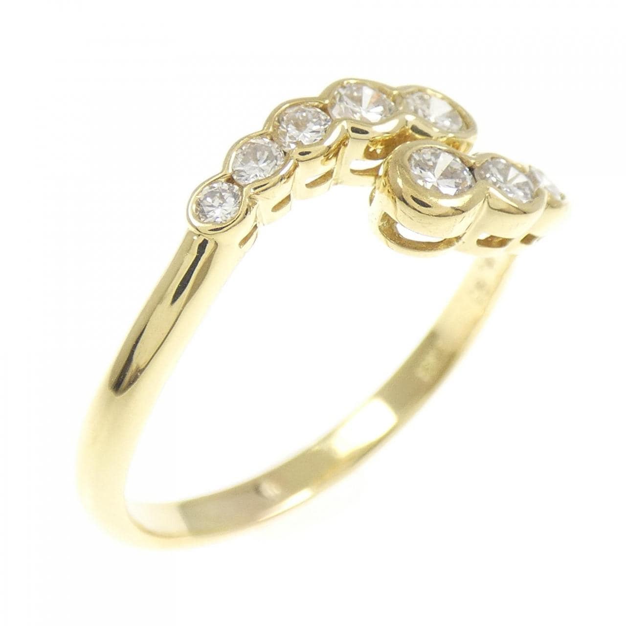 K18YG ダイヤモンド リング 0.51CT