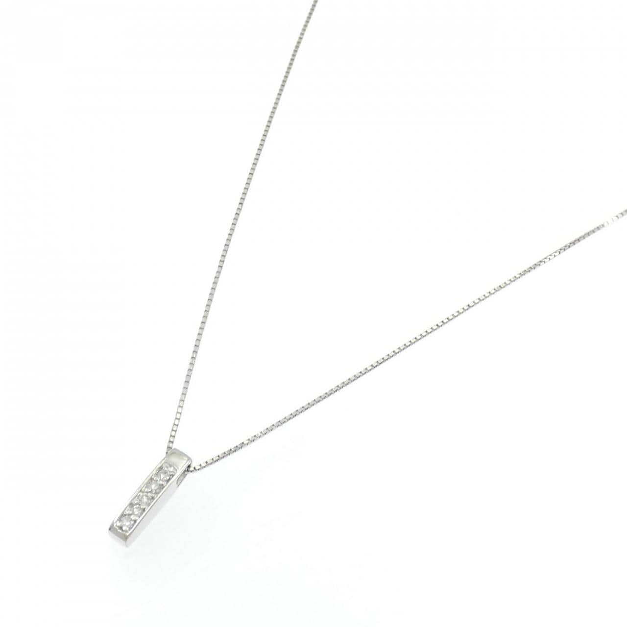 クミキョク ダイヤモンド ネックレス 0.07CT