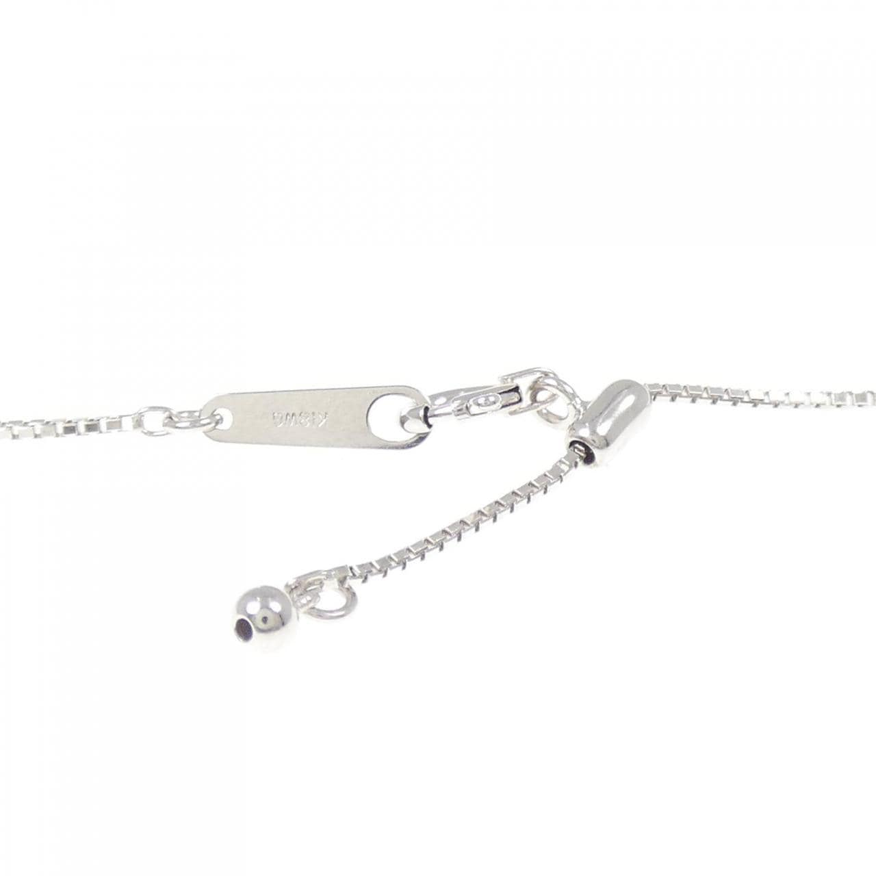 K18WG パライバトルマリン ネックレス 0.30CT