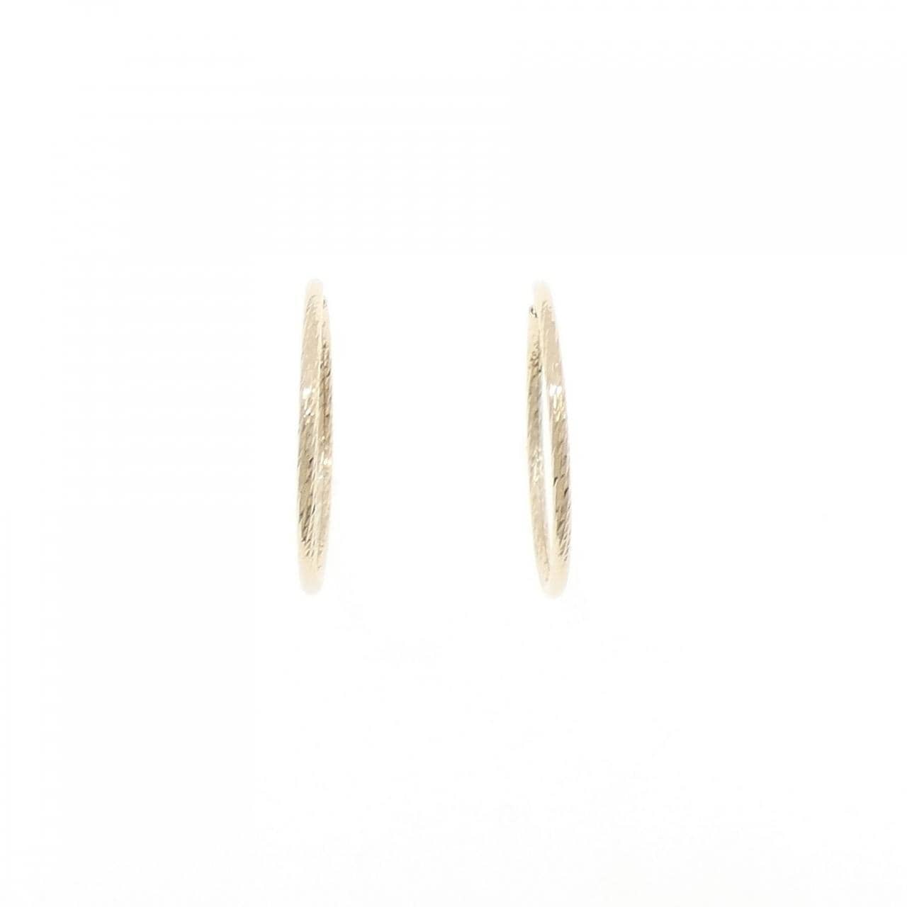 585YG フープ ピアス