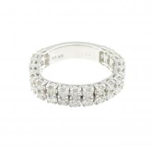 K18WG ダイヤモンド リング 1.26CT