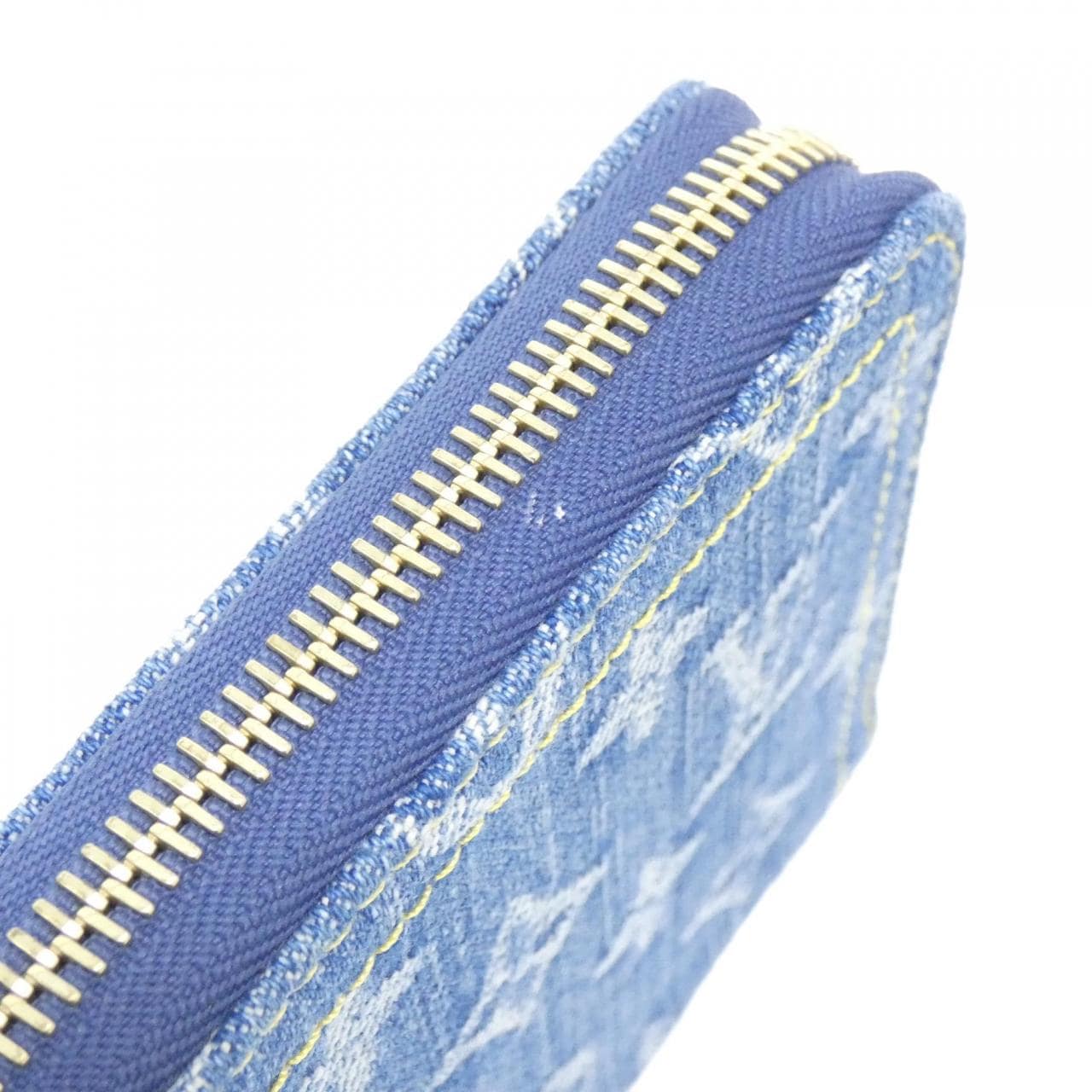 ルイヴィトン LVリミックス(モノグラム デニム) ジッピー ウォレット M82958 財布