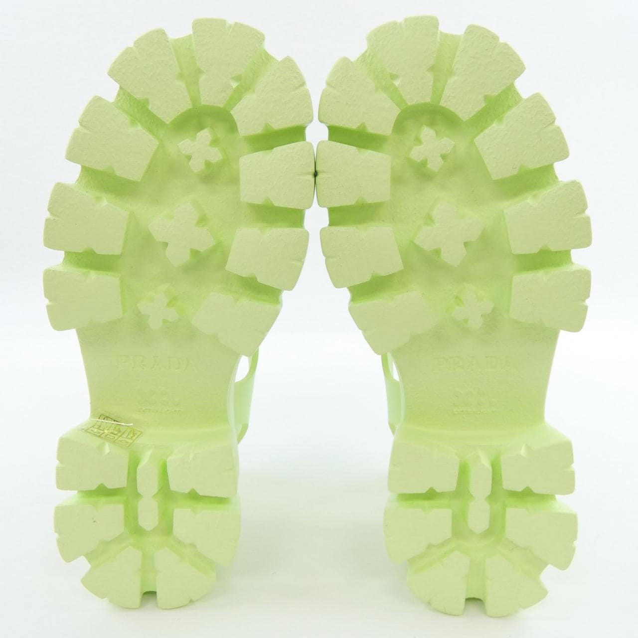 プラダ PRADA トライアングルロゴ モノリス 1X853M フォームラバー サンダル