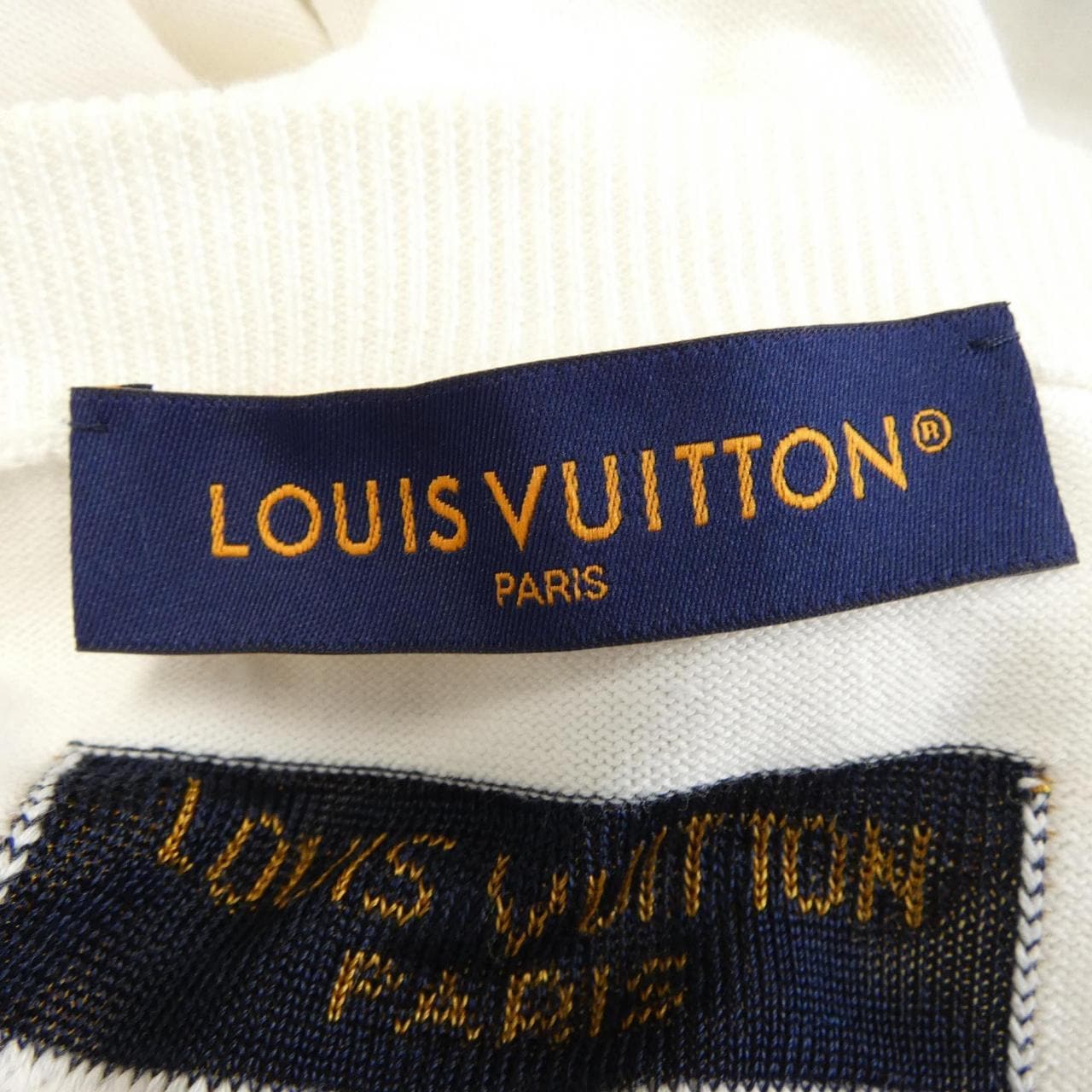 ルイヴィトン LOUIS VUITTON コットンショートスリーブクルーネック HPN30WHA0 ニット