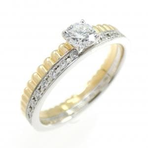 ブシュロン キャトル ラディアント ソリテール リング 0.21CT D VVS2 3EXT