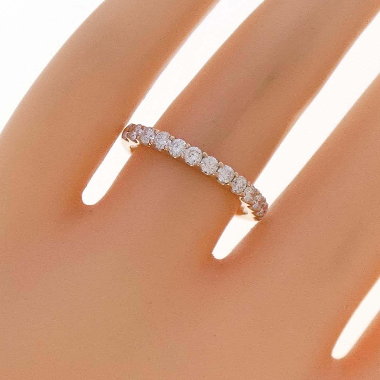 K18PG ダイヤモンド リング 0.50CT