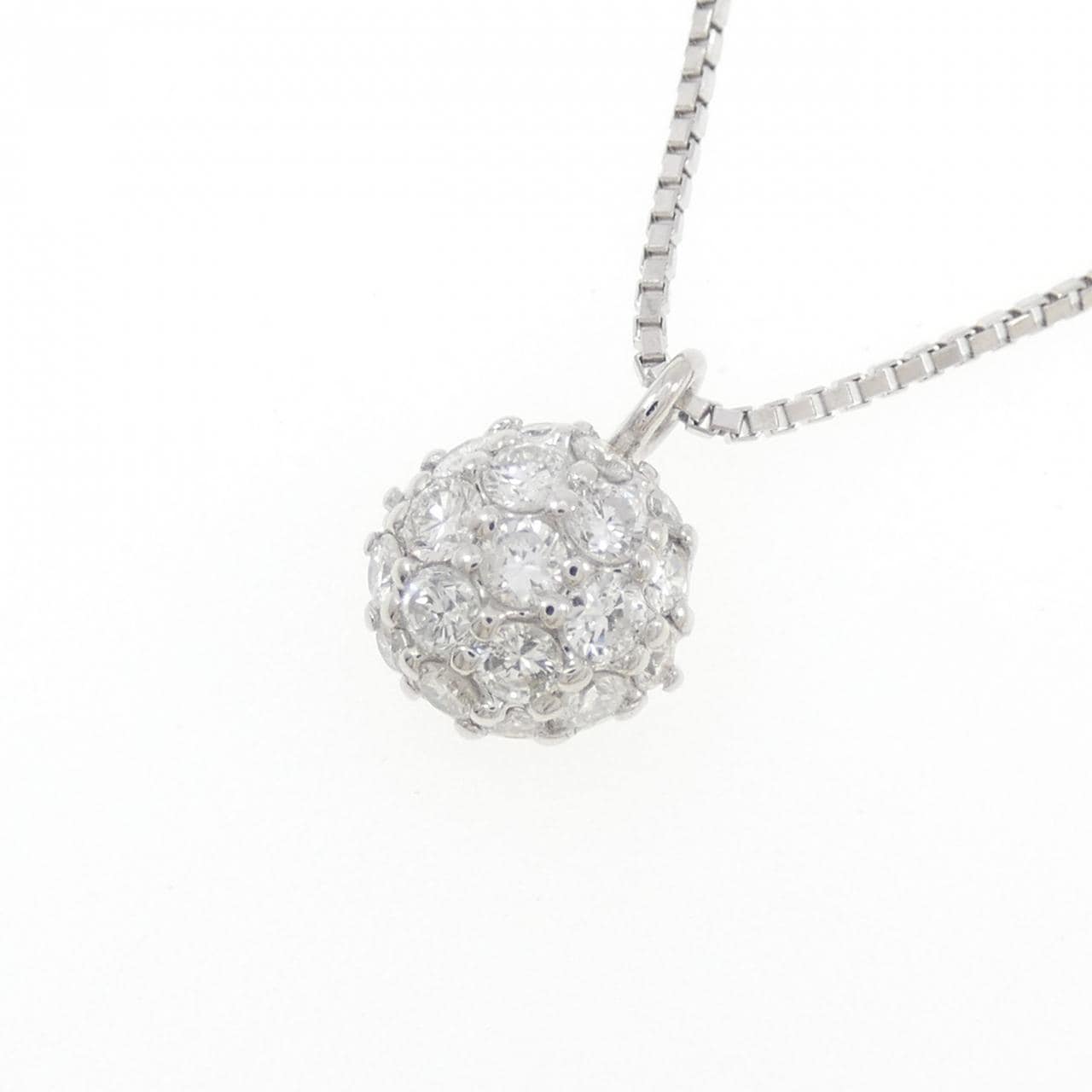 PT900/PT850 ダイヤモンド ネックレス 0.50CT