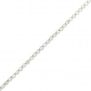 K18WG ダイヤモンド ブレスレット 1.70CT