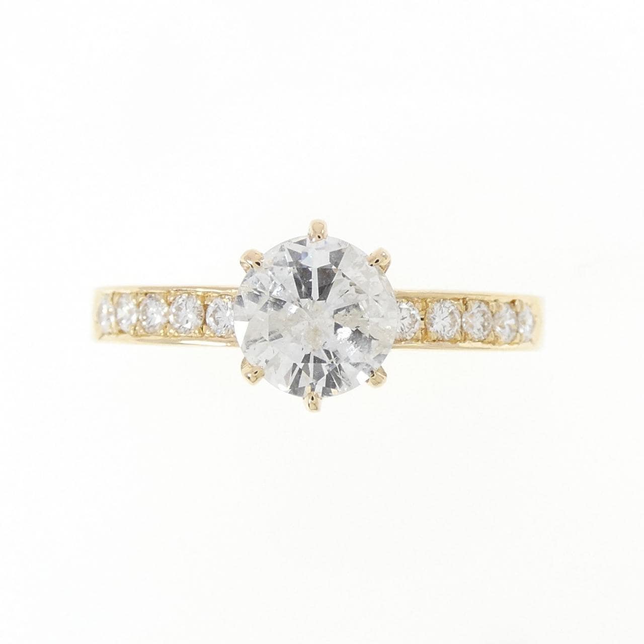 K18YG ダイヤモンド リング 1.00CT