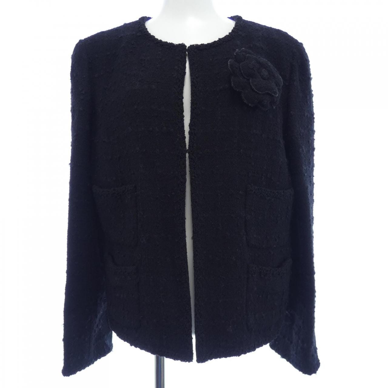 シャネル CHANEL P36437V26291 09A ノーカラージャケット