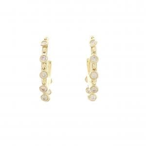 K18YG ダイヤモンド ピアス 0.56CT