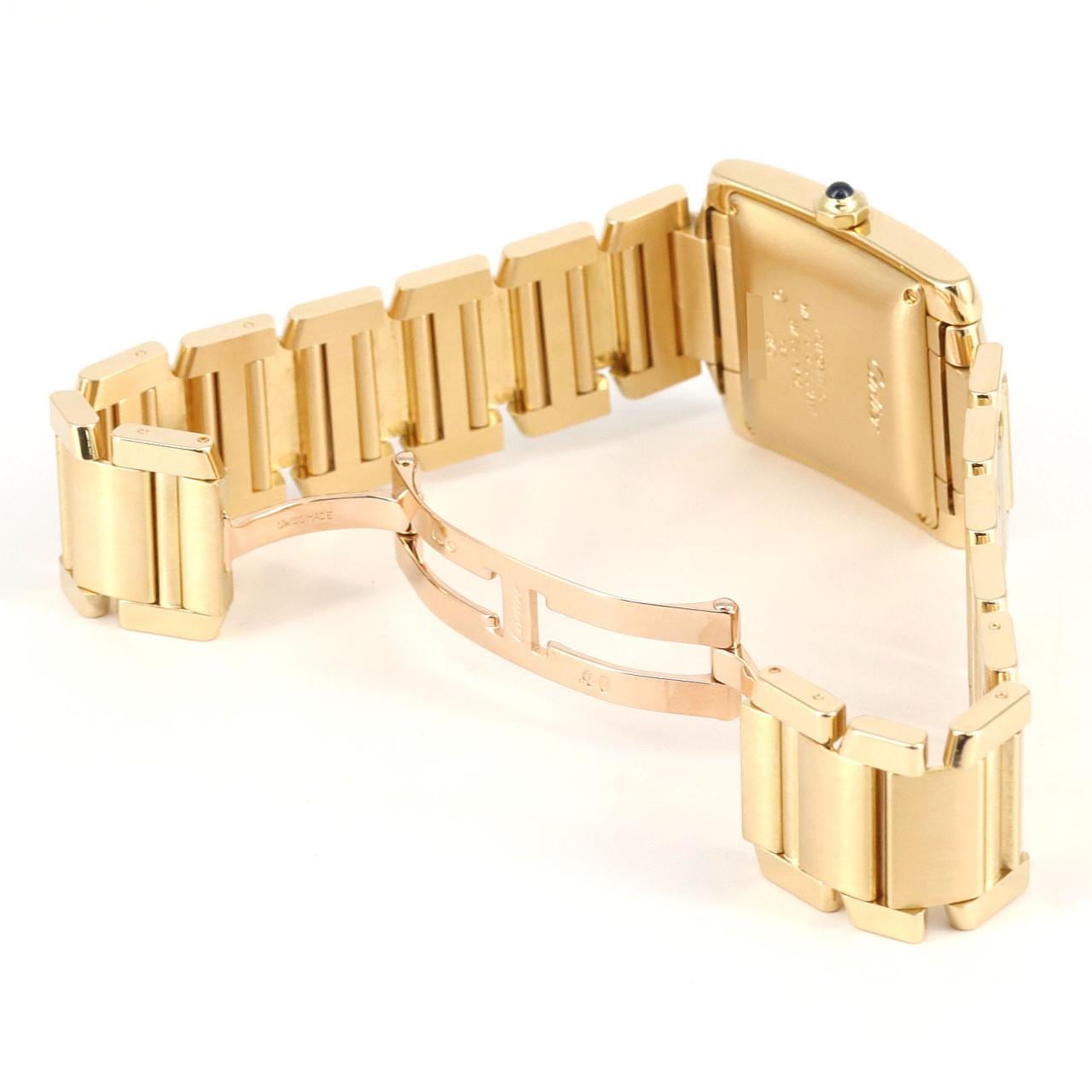 カルティエ タンクフランセーズLM YG W50001R2 YG 自動巻