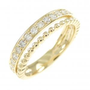 K18YG ダイヤモンド リング 0.37CT