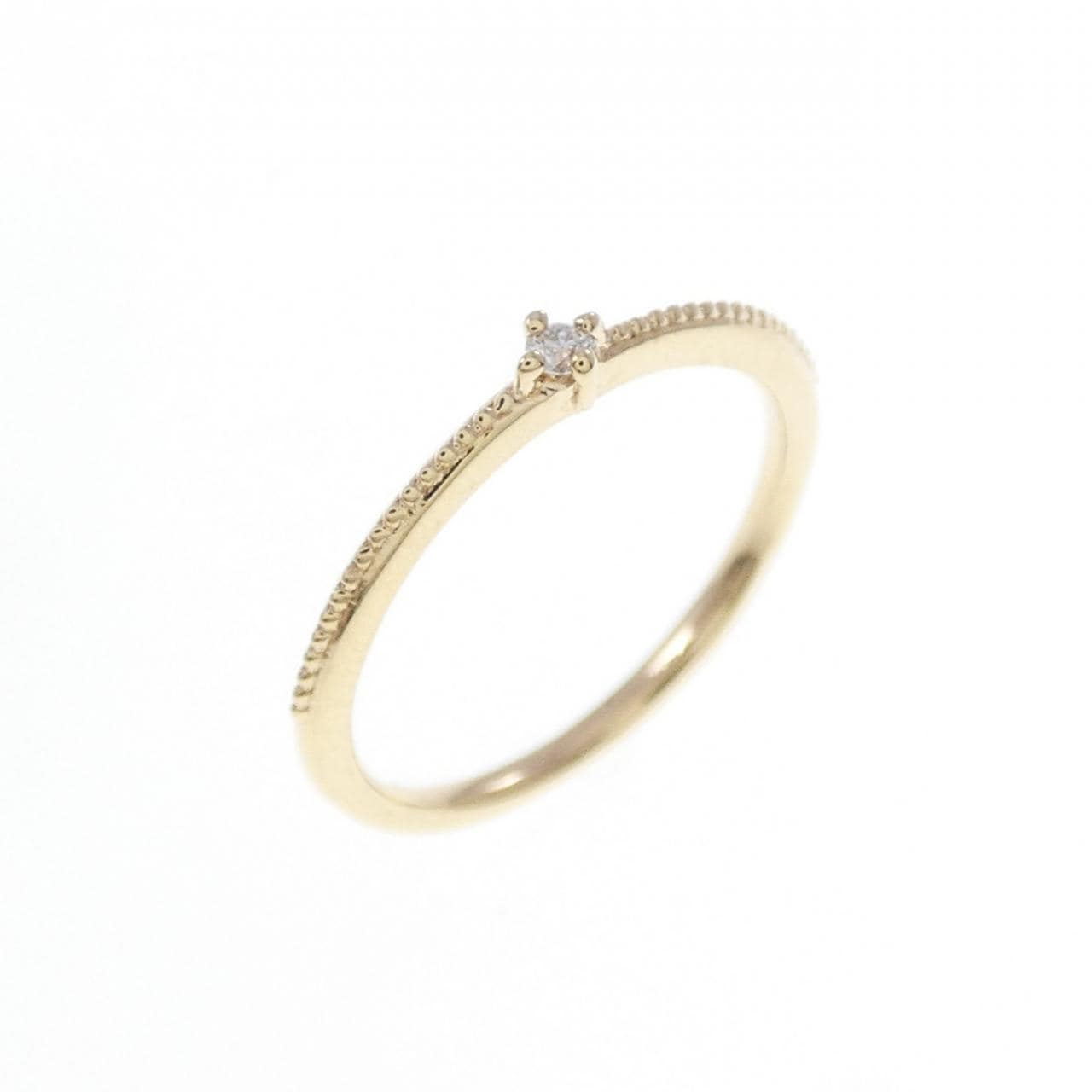 エテ ダイヤモンド ピンキーリング 0.01CT