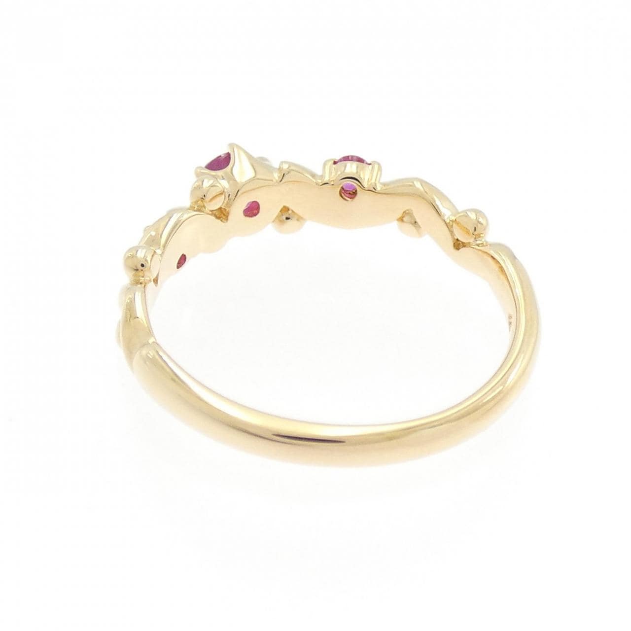 4゜C ルビー リング