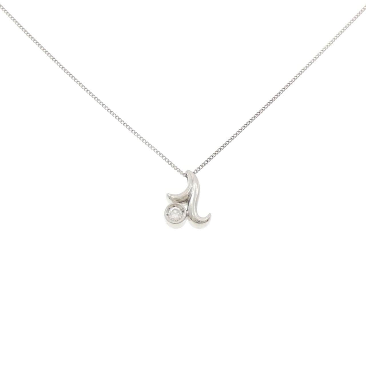 PT/PT850 ダイヤモンド ネックレス 0.08CT