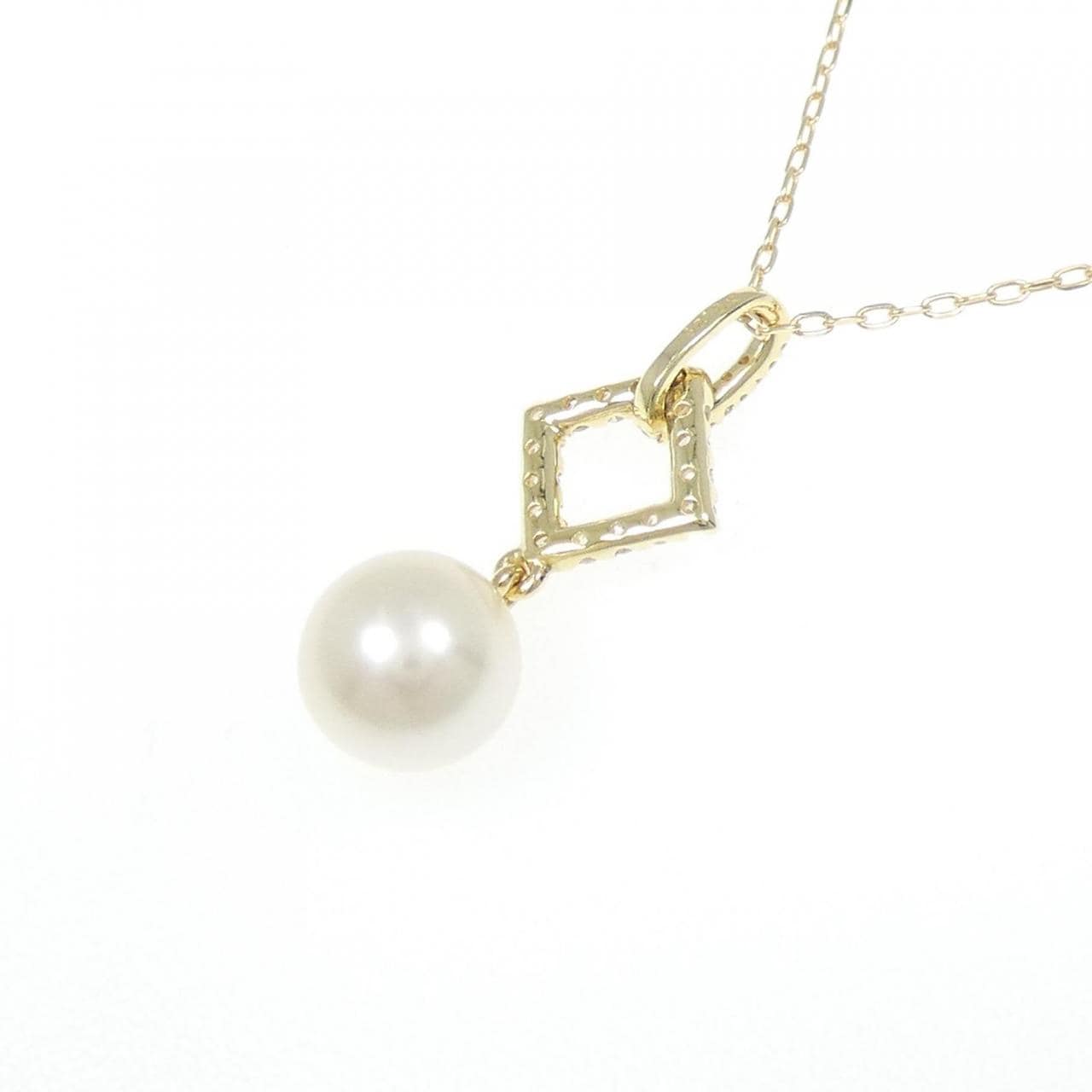 K18YG アコヤパール ネックレス 8mm