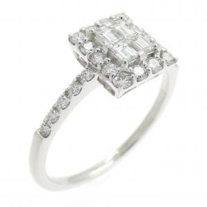 【新品】PT900 ダイヤモンド リング 0.50CT