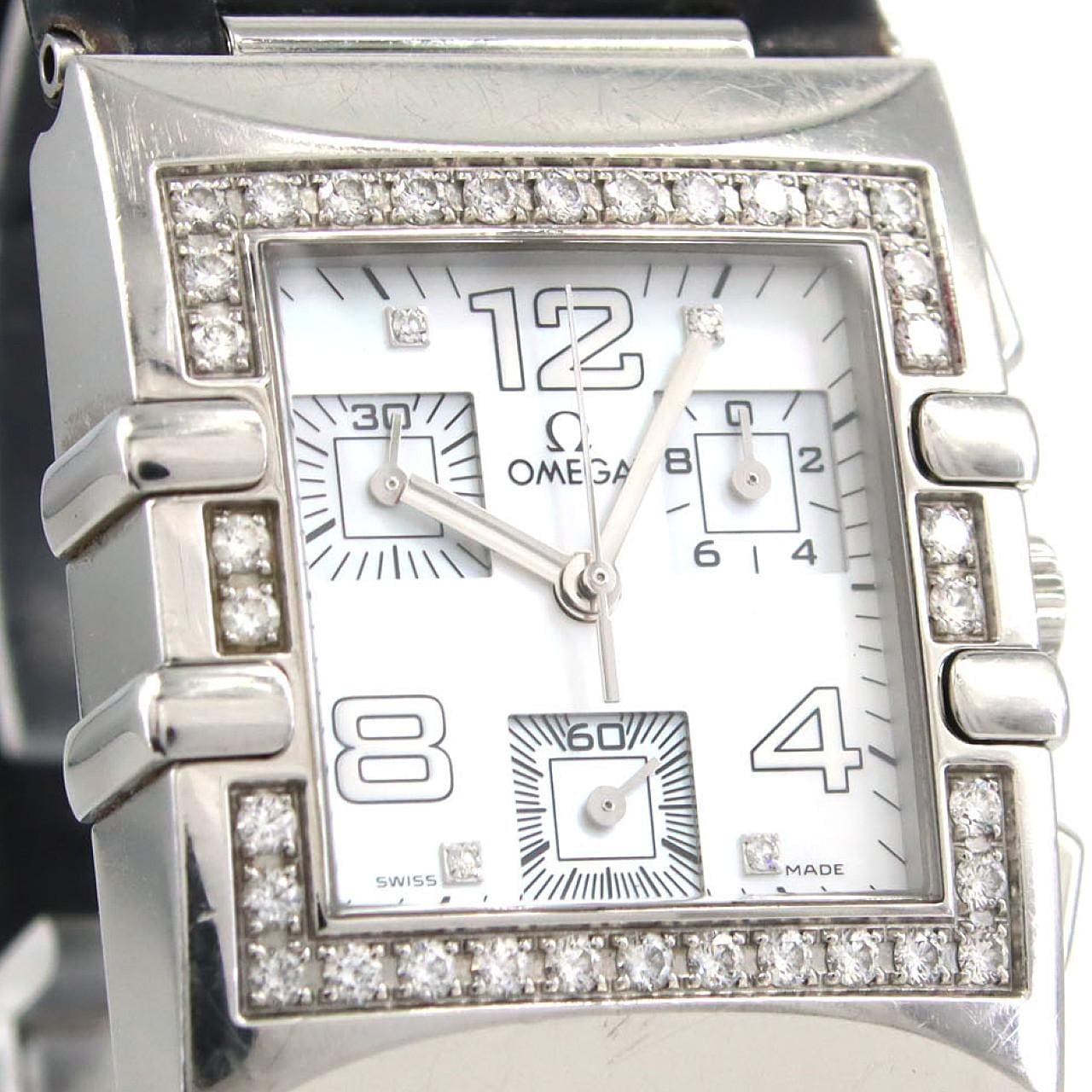 【ノーメンテナンス特価】オメガ コンステレーションクアドラクロノグラフ /D･4P 1847.7536 SS クォーツ