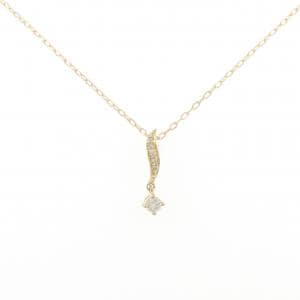 K18YG ダイヤモンド ネックレス 0.10CT