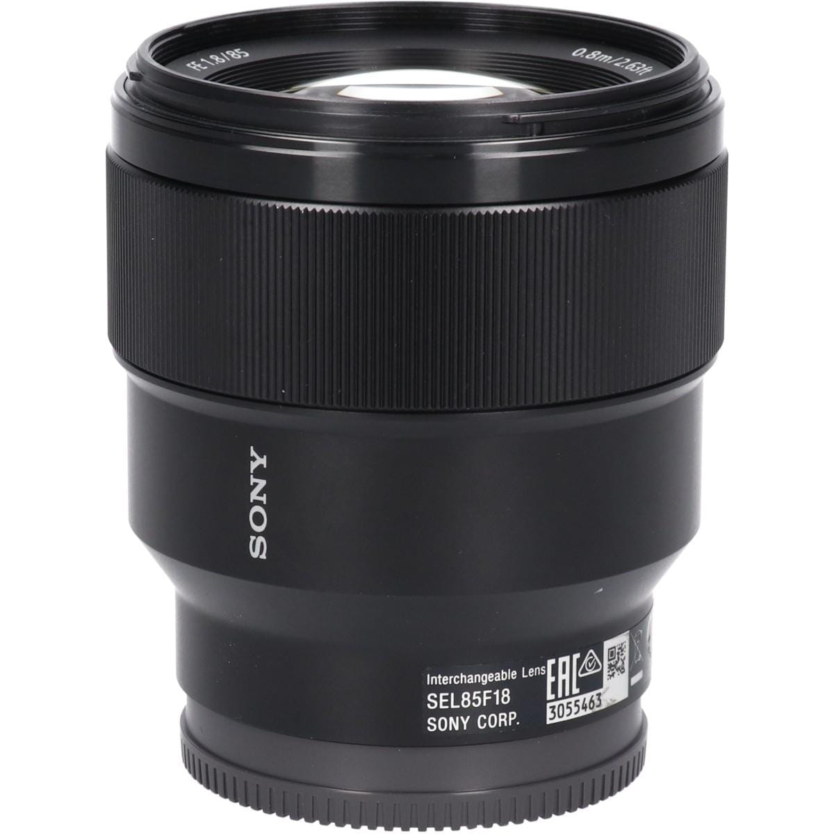 ＦＥ８５ｍｍ　Ｆ１．８（ＳＥＬ８５Ｆ１８）