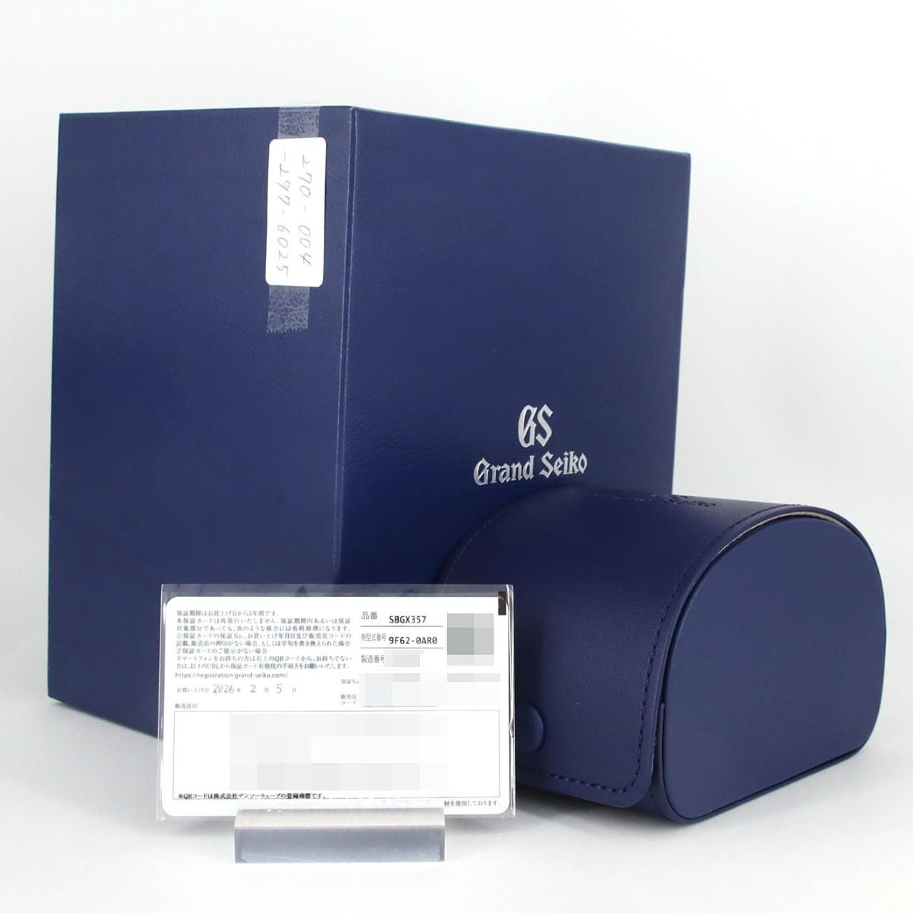 セイコー グランドセイコー･ヘリテージコレクション TI 9F62-0AR0/SBGX357 TI クォーツ