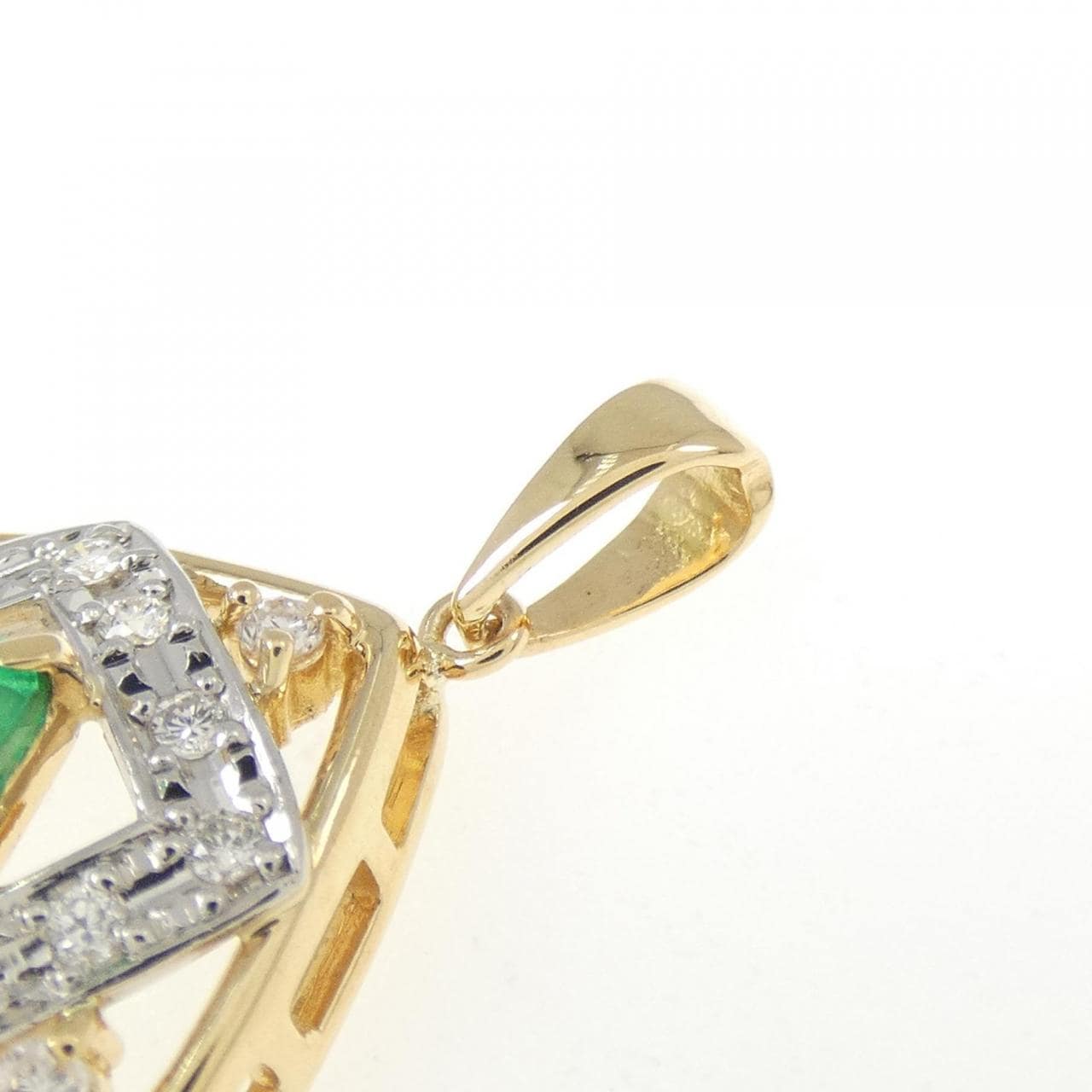 タサキ エメラルド ペンダント 0.48CT