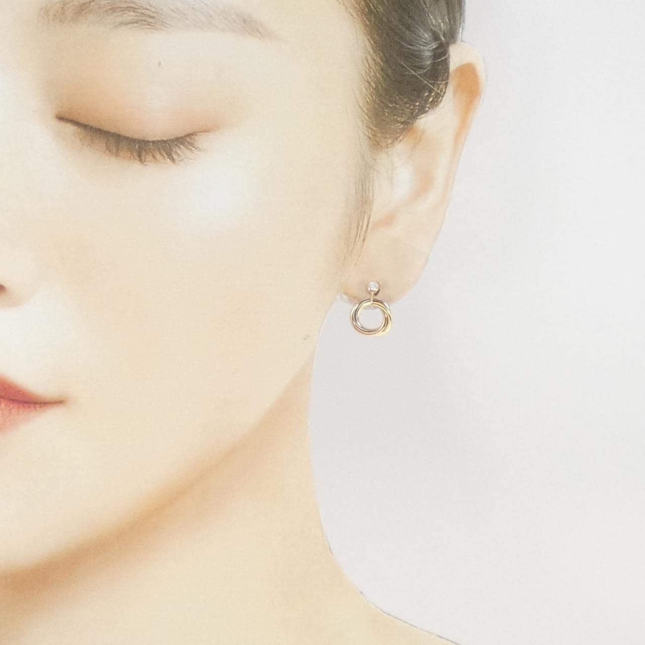 カルティエ トリニティ ピアス