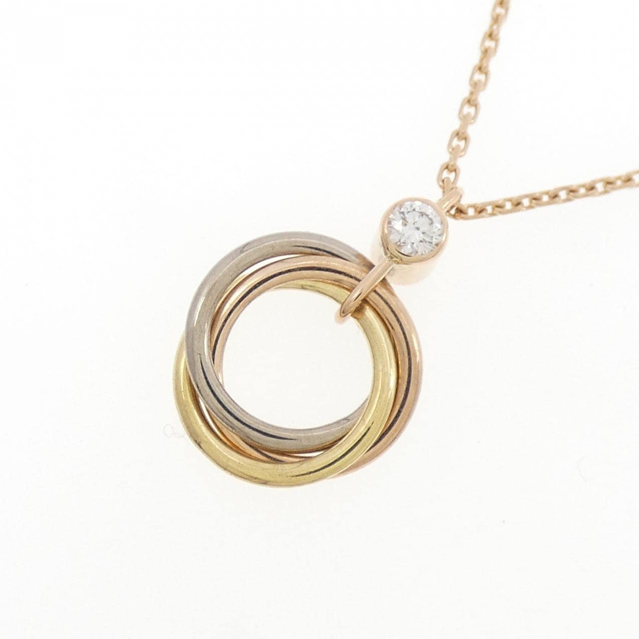 カルティエ トリニティ ネックレス