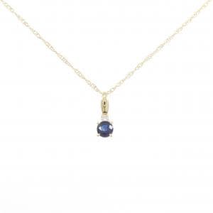 K18YG サファイヤ ネックレス
