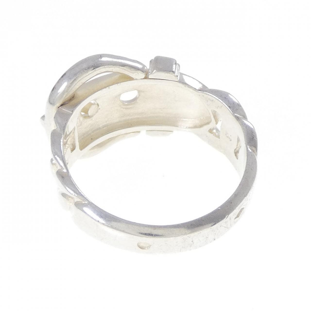 【ヴィンテージ】エルメス ブックル セリエ リング