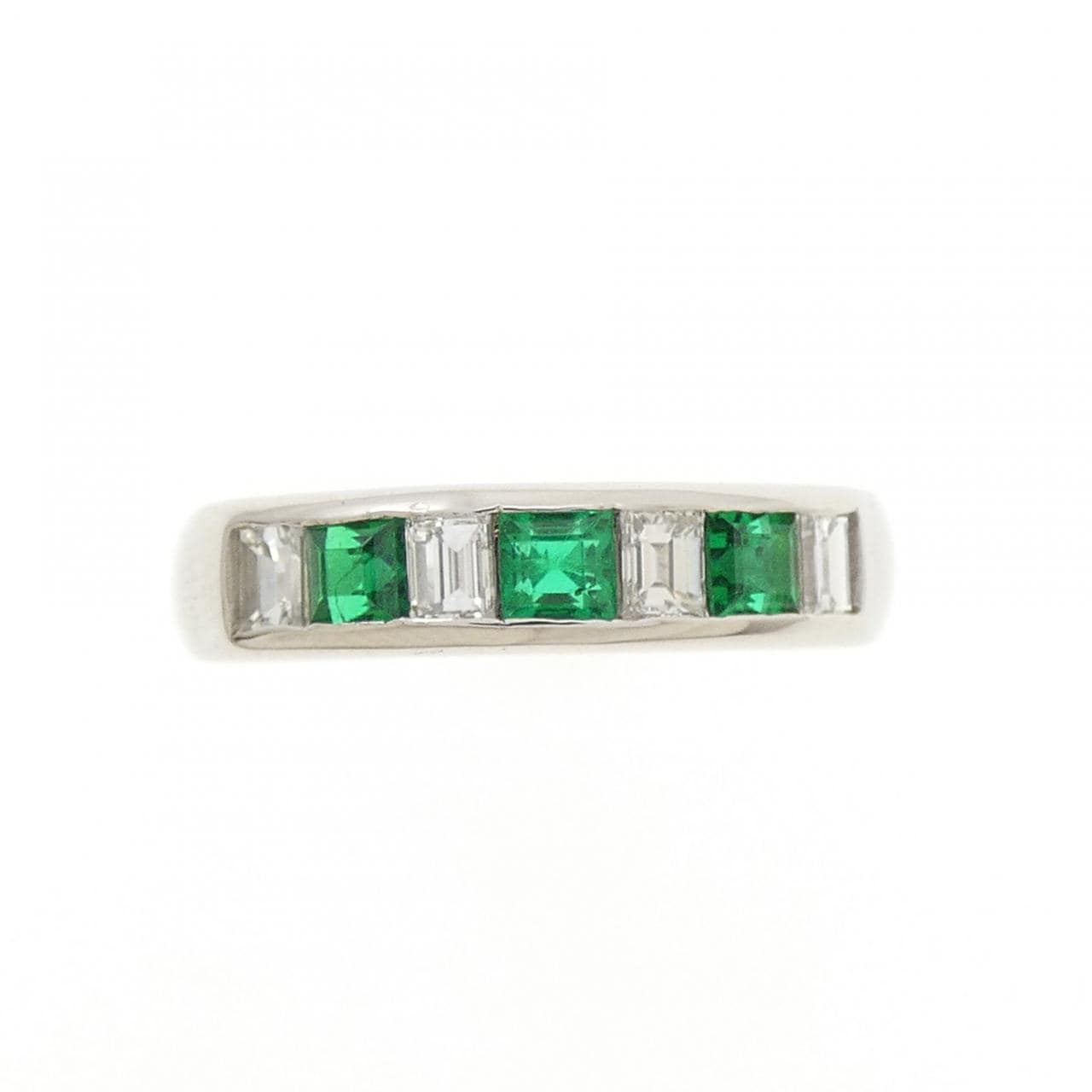 PT900 エメラルド リング 0.35CT
