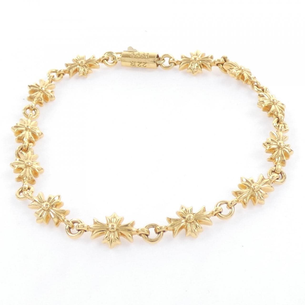 クロムハーツ CHROME HEARTS TINY E CH PLS L12 200033467GLDL12001 BRACELET
