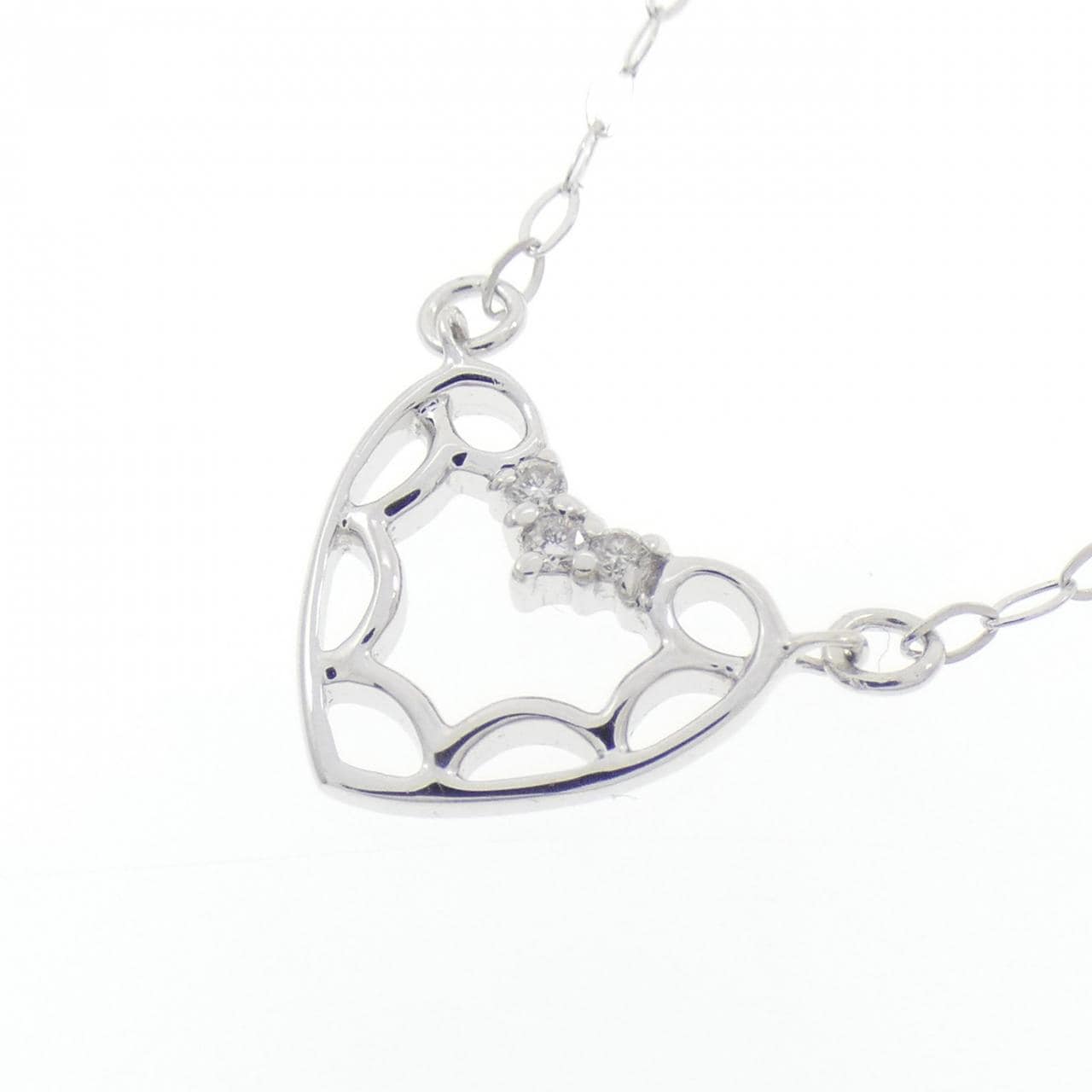 サマンサティアラ ダイヤモンド ネックレス 0.02CT