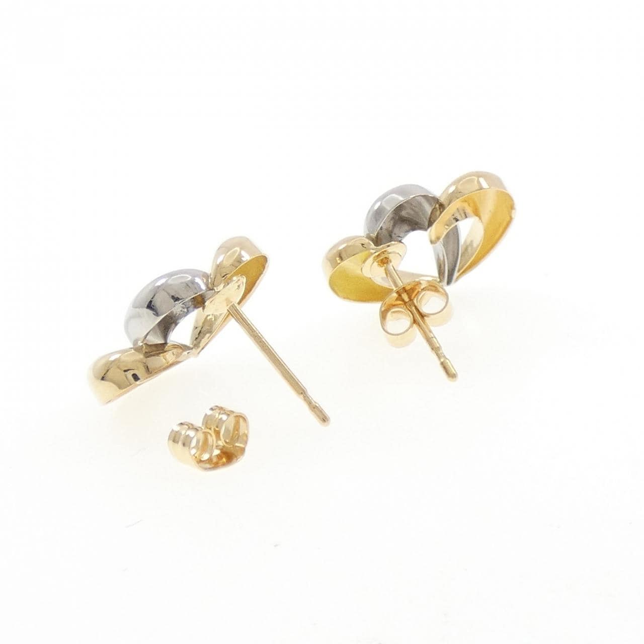 K18YG/K18WG ピアス