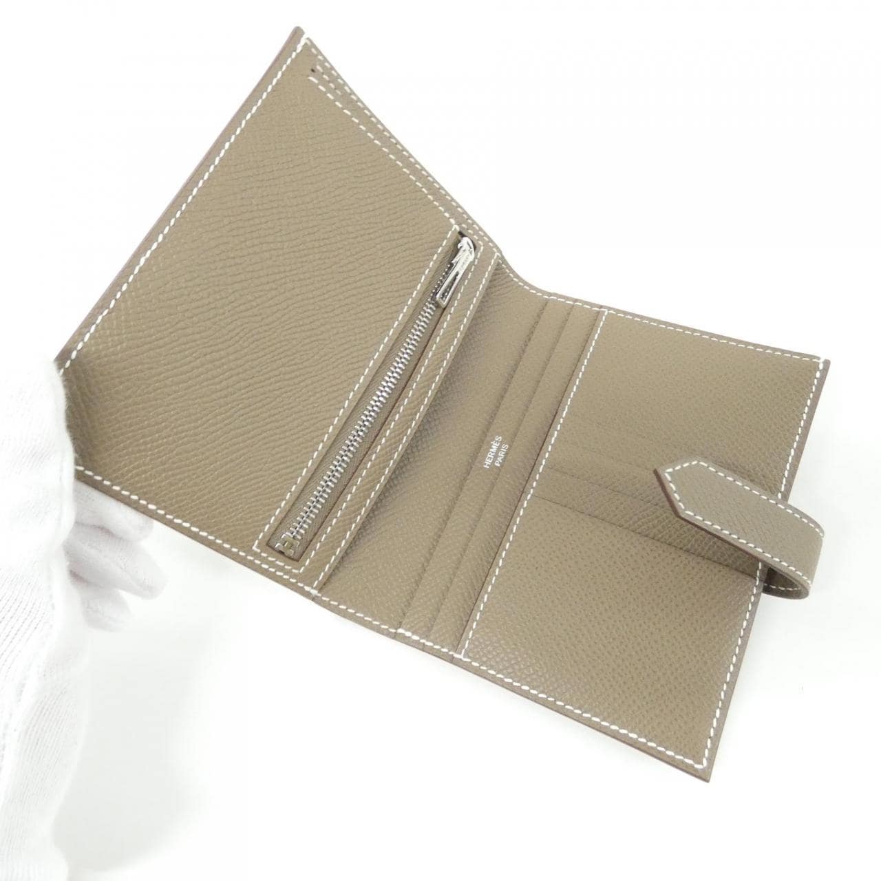 【未使用品】エルメス ベアン コンパクト 039790CK 財布