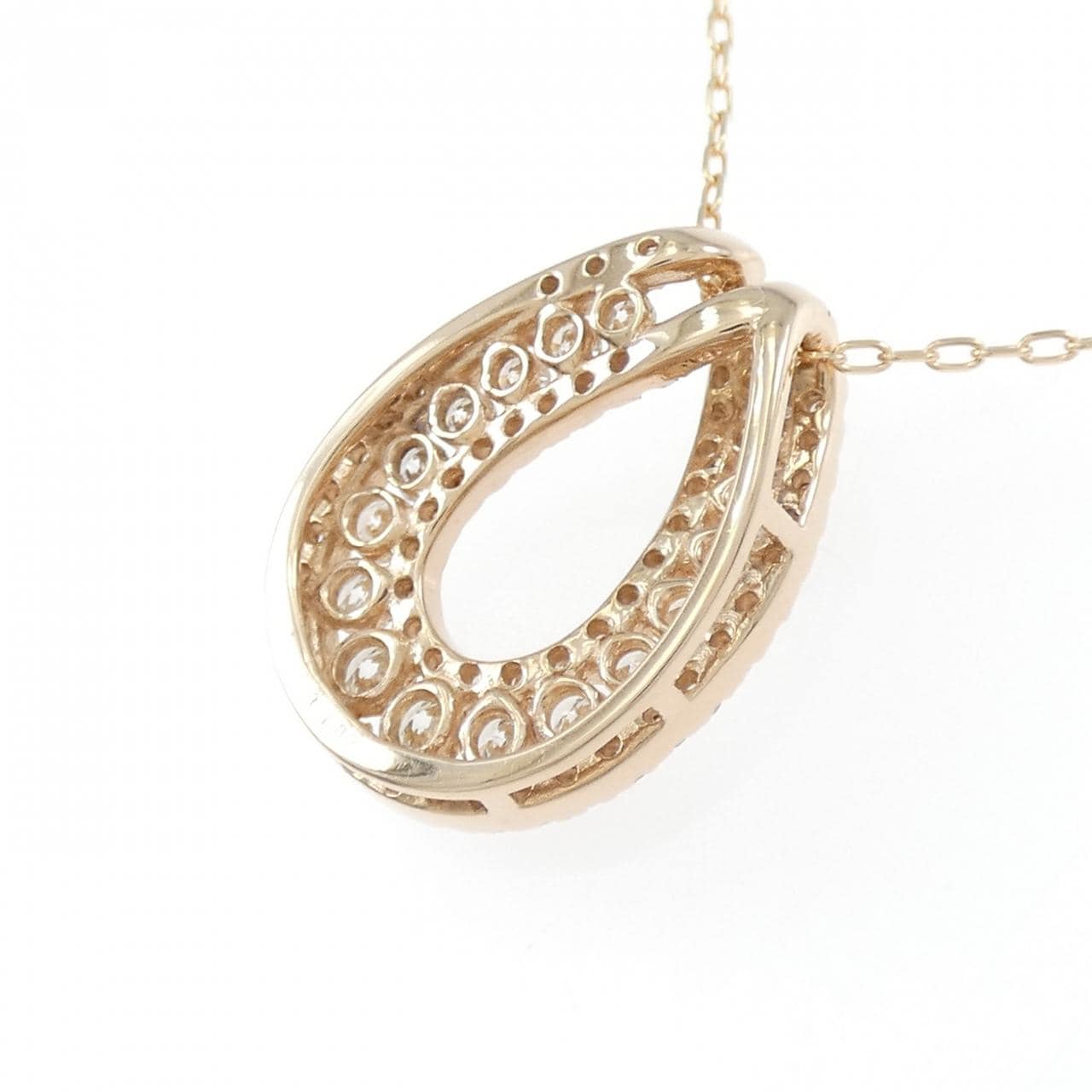 K18PG ダイヤモンド ネックレス 1.00CT