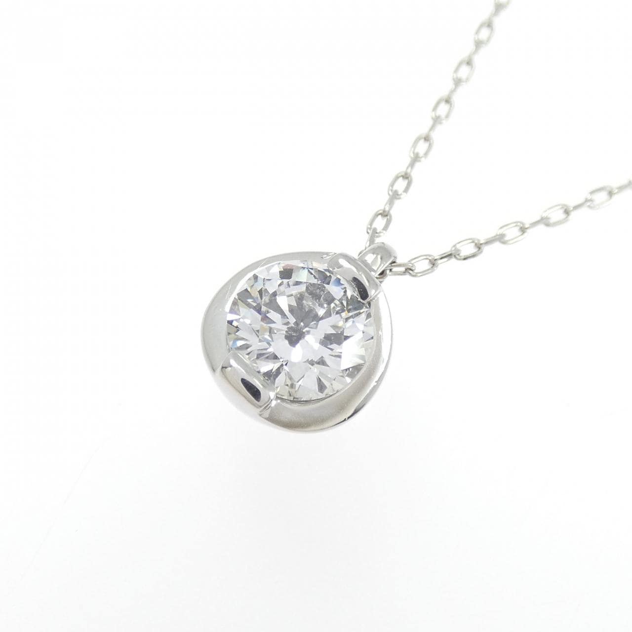 PT900/PT850 ダイヤモンド ネックレス 1.003CT