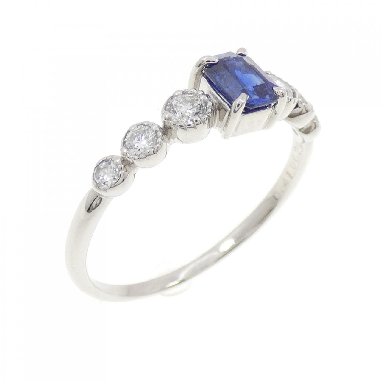 PT900 サファイヤ リング 0.41CT